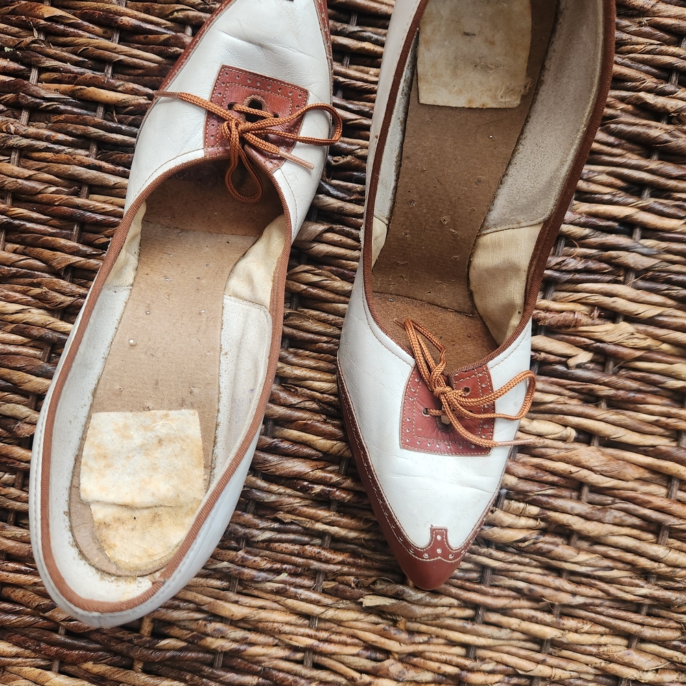 Vintage 1950s Oxford Shoes 5.5/6